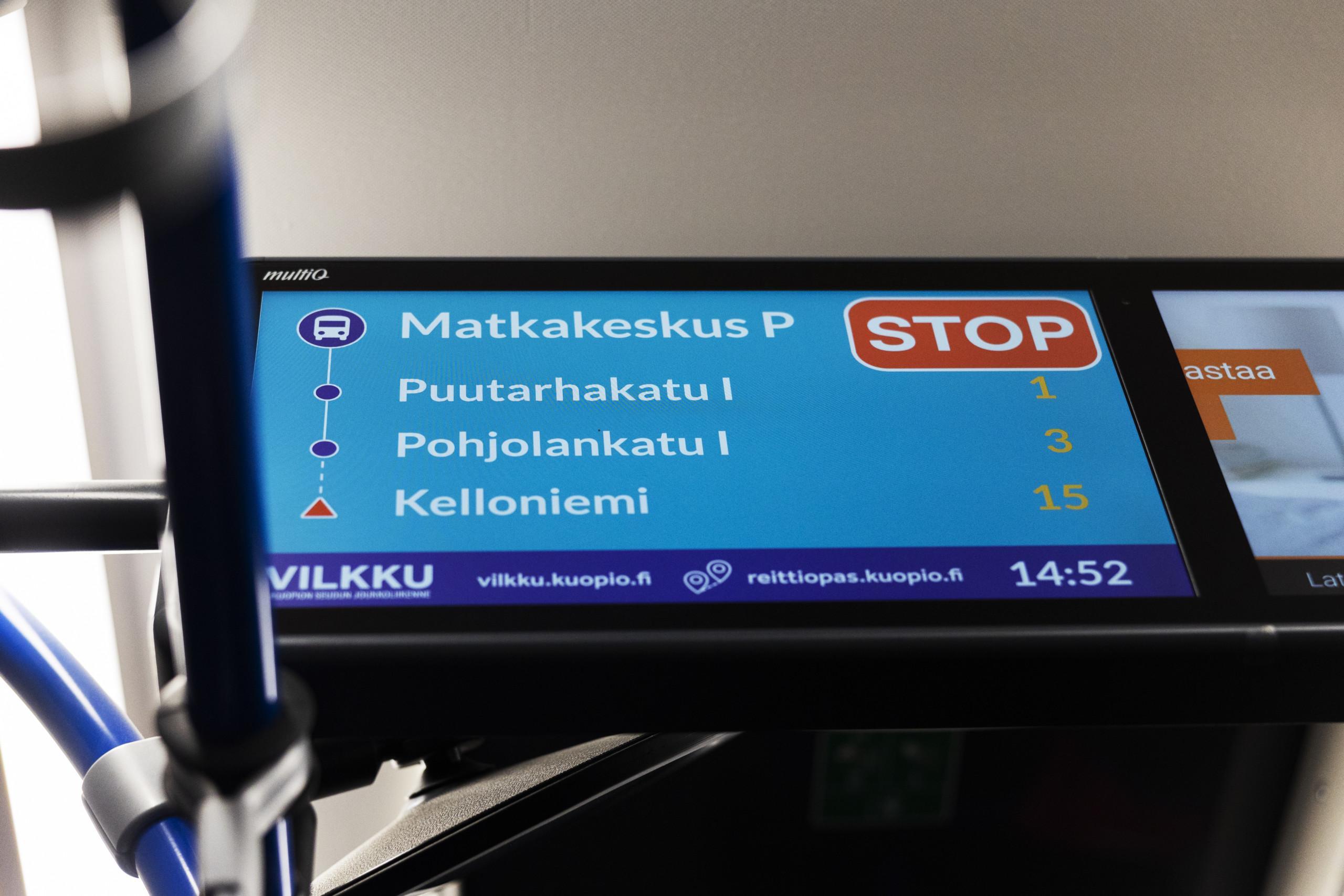 Kuopio paikallisliikenne STOP